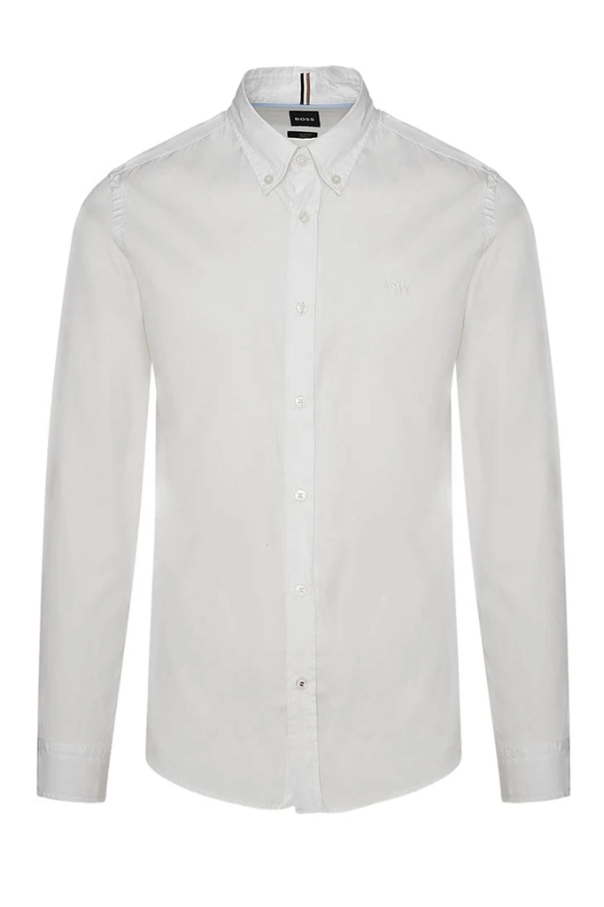 Hugo Boss Mens H-roan-bd-e-c1-243 Shirt White - Size X-Large